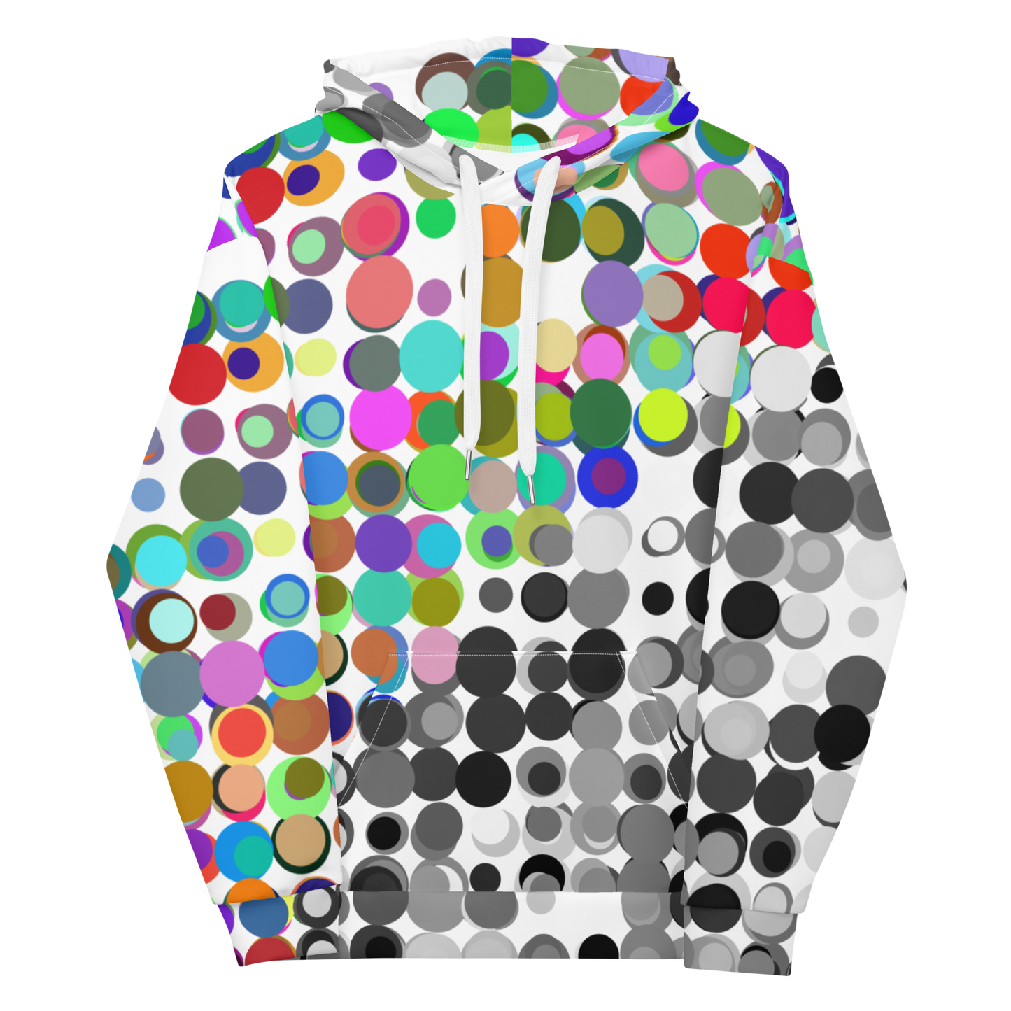 DotMap #3 - Patterned Pullover Hoodie