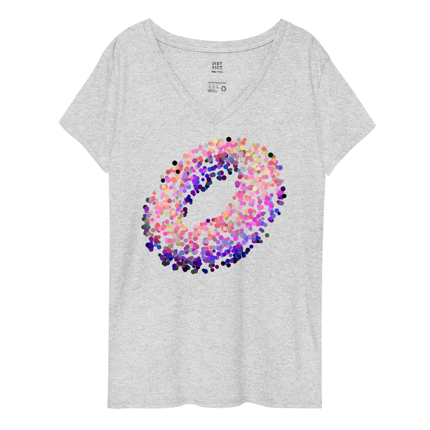 DotMap #5 - Women's V-neck